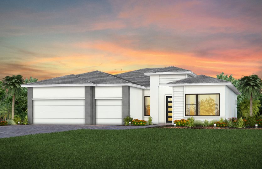 Exterior MD3 with stone