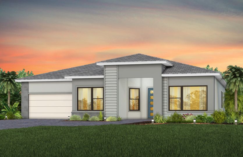 Exterior MD3 with stone