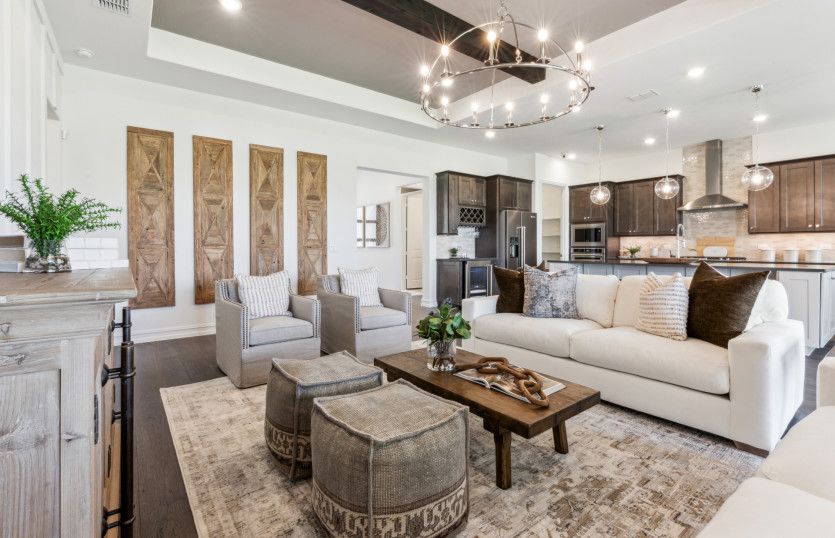 Spacious gathering room