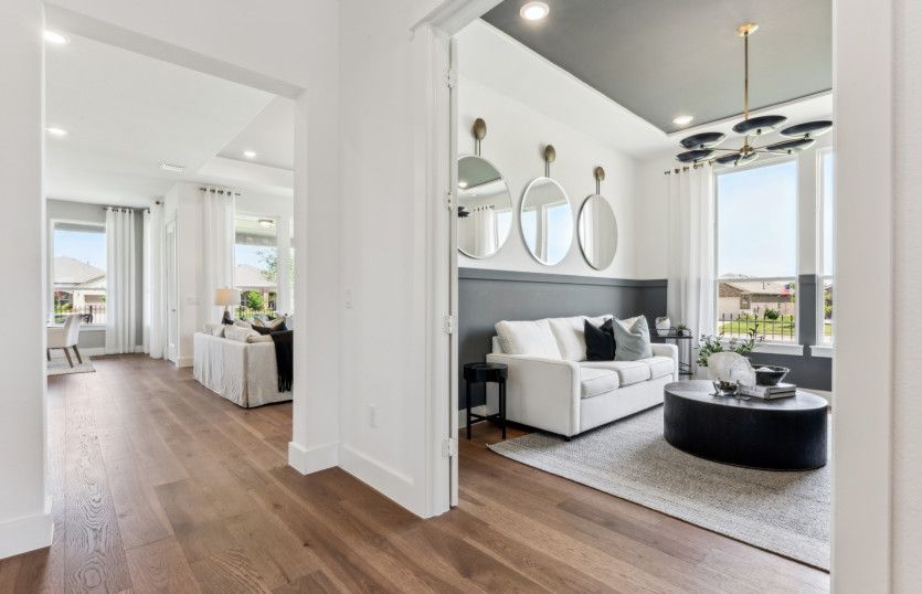 Welcoming entry into home