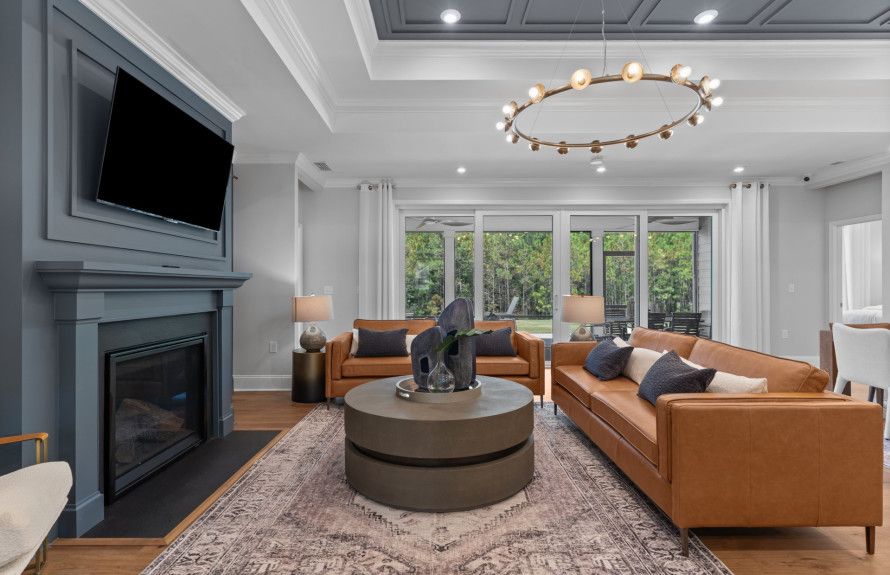 Enjoy Evenings Around the Fireplace