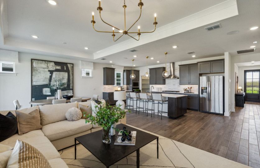 Open-concept throughout main living areas*model representation