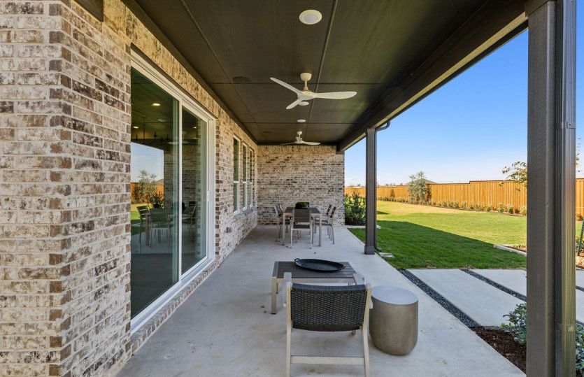 Covered patio*model representation