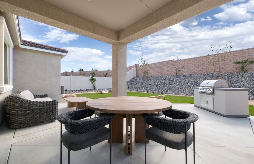 Silver Creek Model Backyard