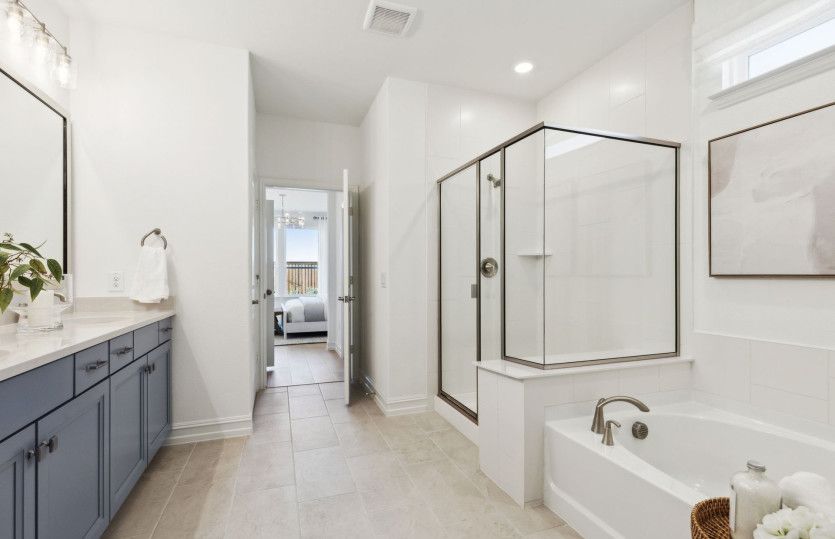Spacious Owner's Bath