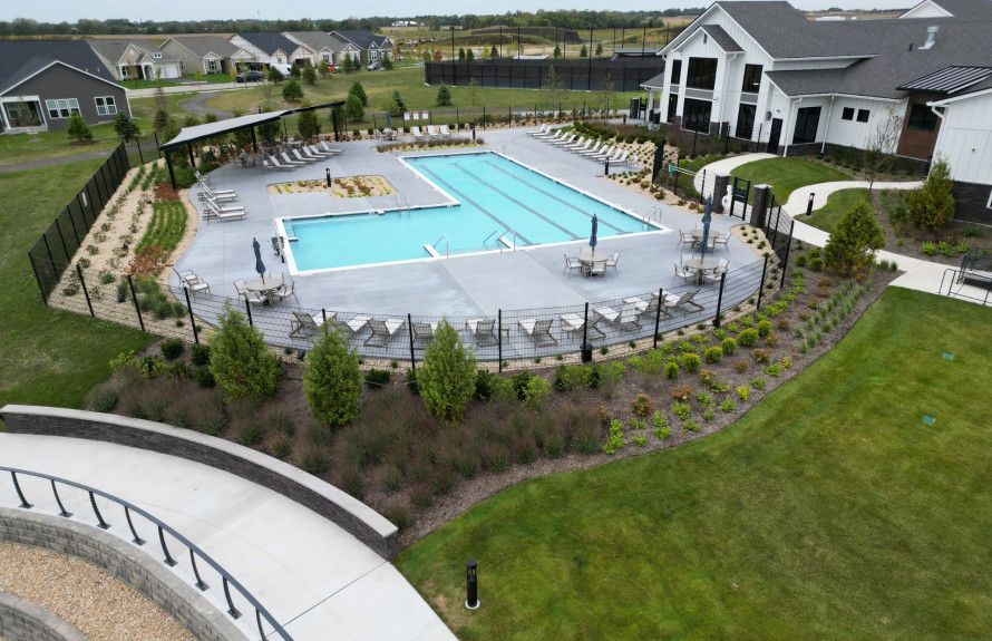 Resort-style pool vibes