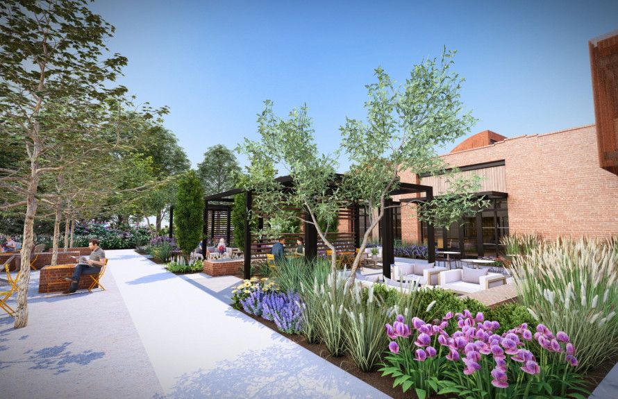 Peaceful Pergolas Rendering
