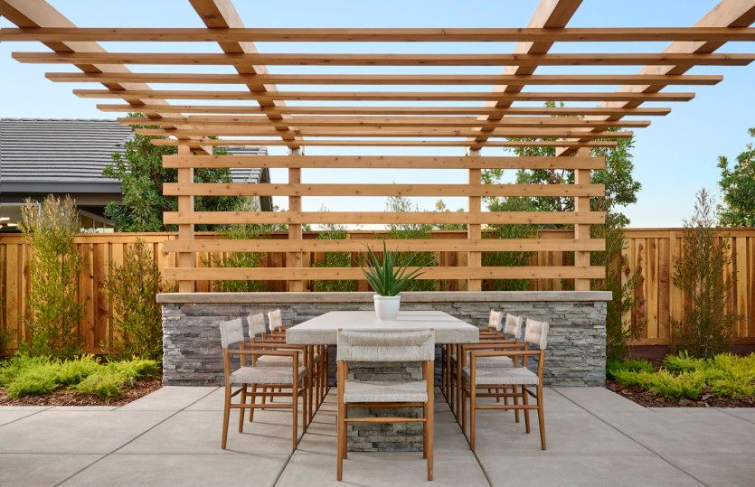 Large patio for entertaining