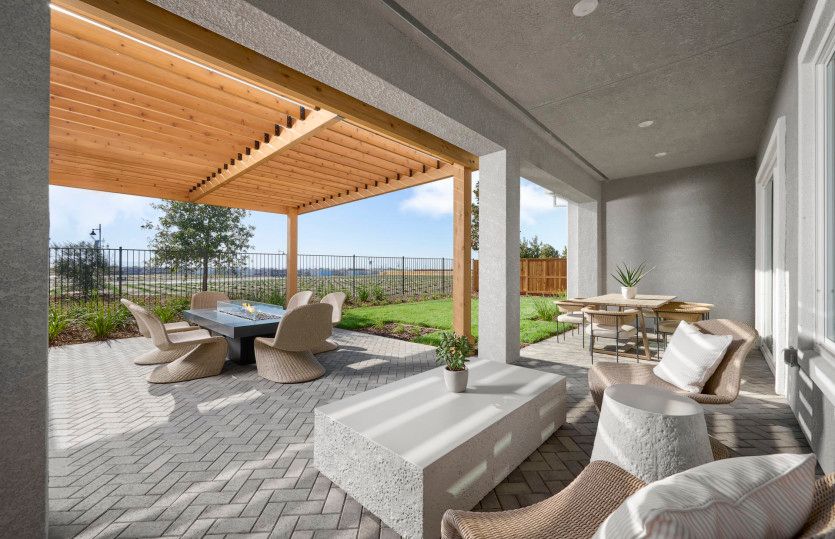 Patio to backyard