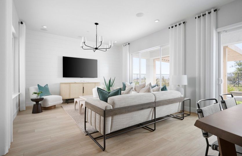 Open living room
