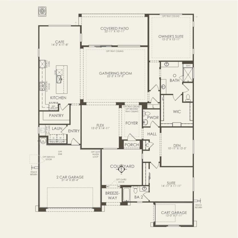 First Floor 2 br / 2.5 ba