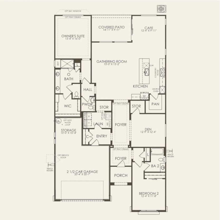 First Floor 2 br / 2.5 ba