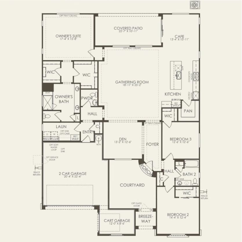 First Floor 3 br / 2.5 ba