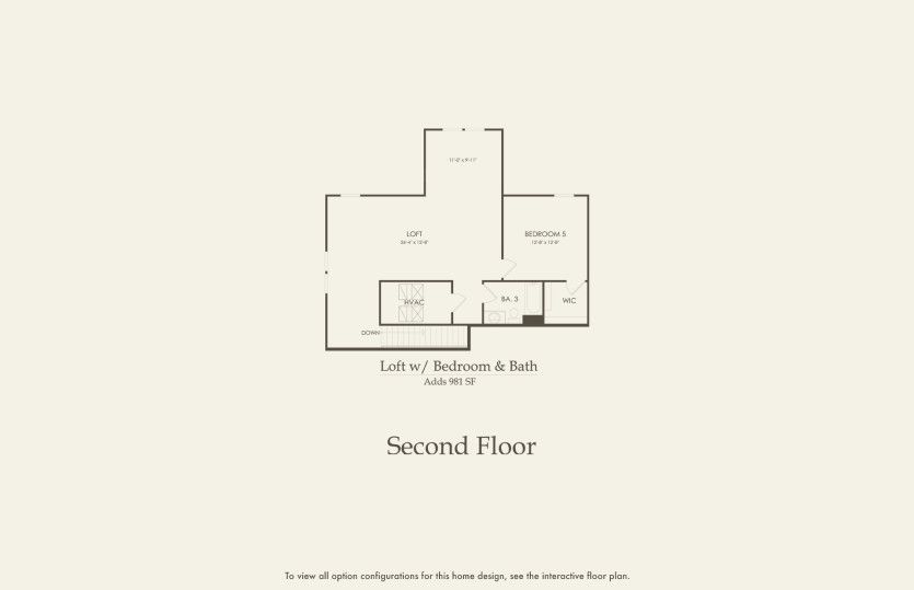 Second Floor 3 br / 3 ba