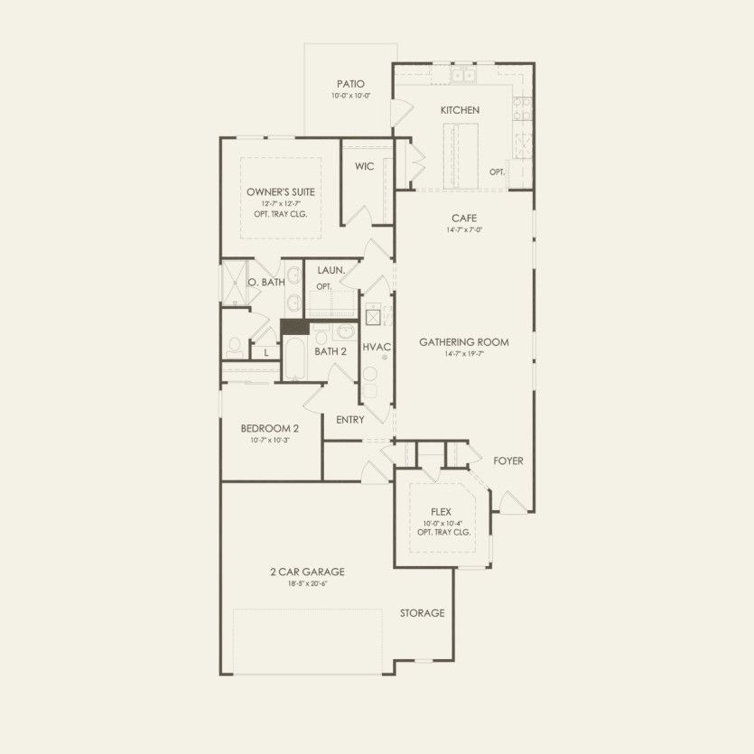 First Floor 2 br / 2 ba
