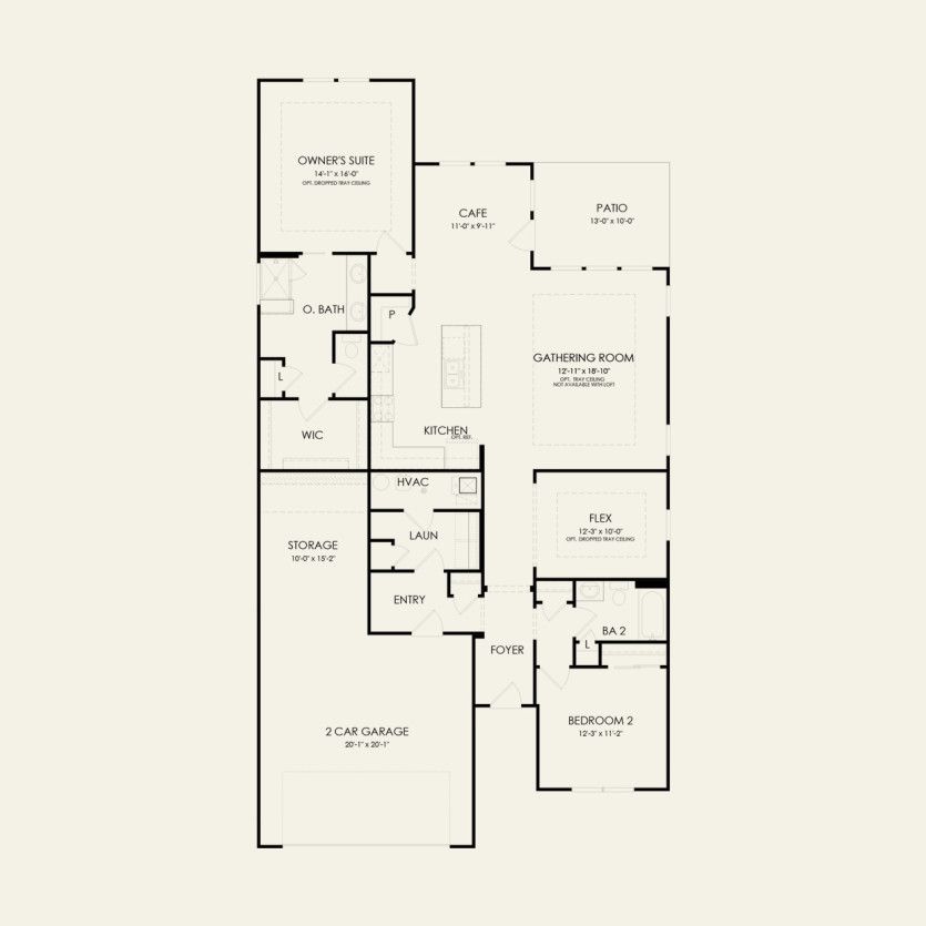 First Floor 2 br / 2 ba