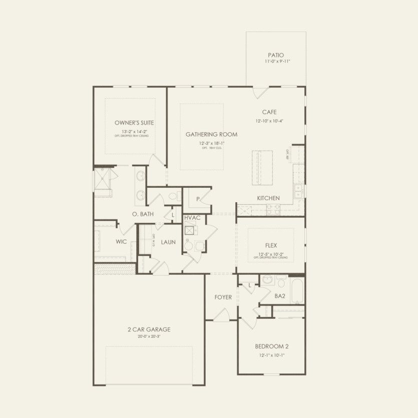 First Floor 2 br / 2 ba