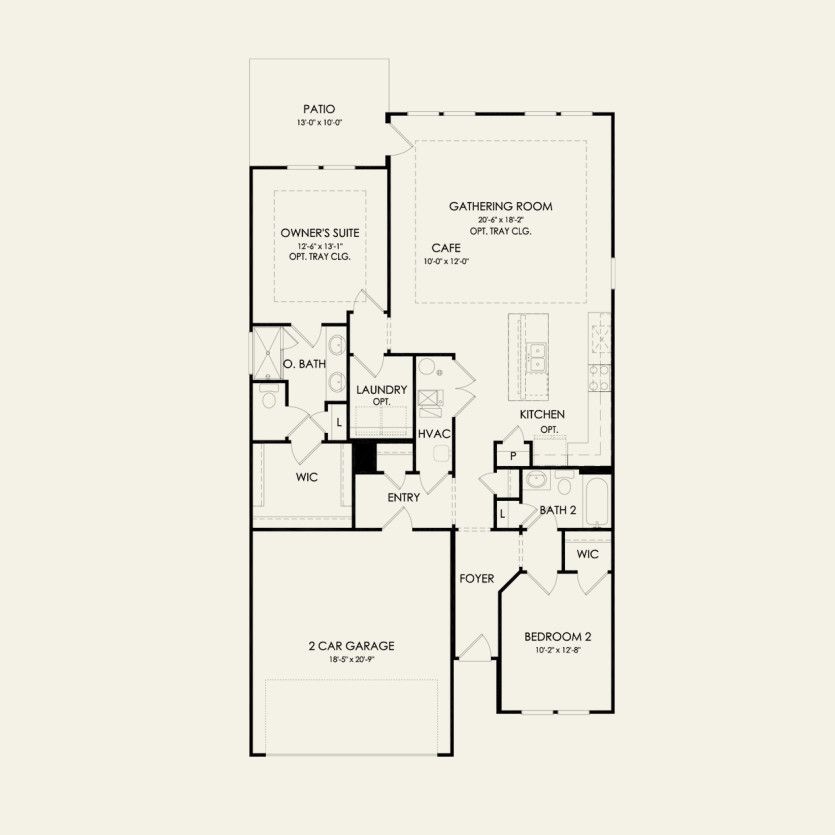 First Floor 2 br / 2 ba