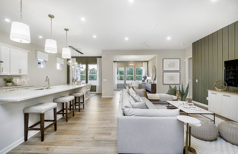 Spacious living for relaxing and entertaining.