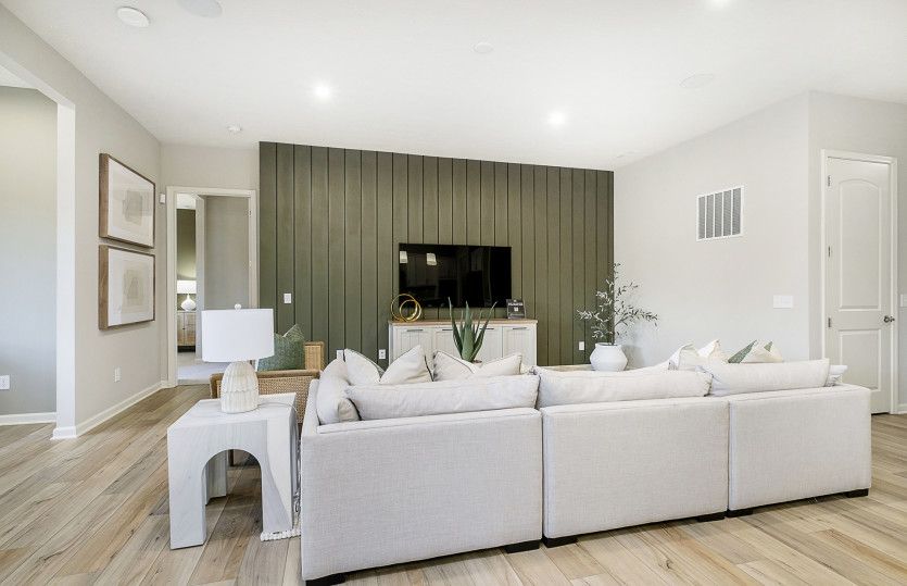 Spacious living for relaxing and entertaining.