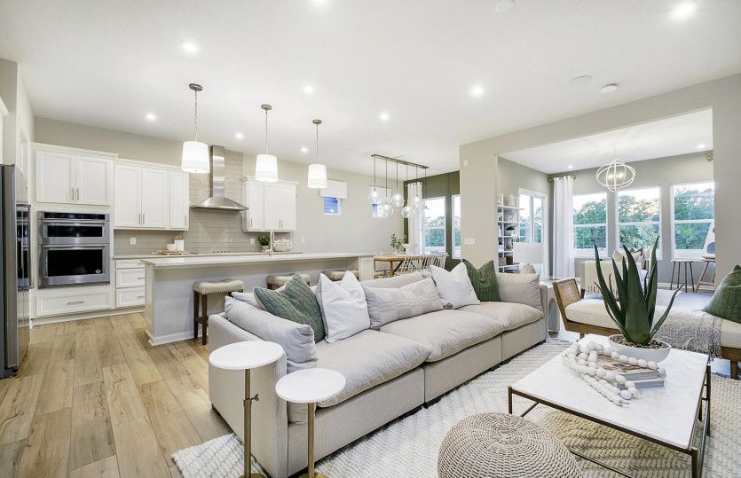 Spacious living for relaxing and entertaining.