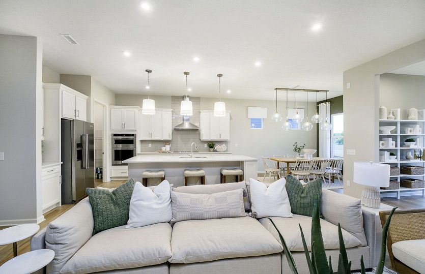 Spacious living for relaxing and entertaining.