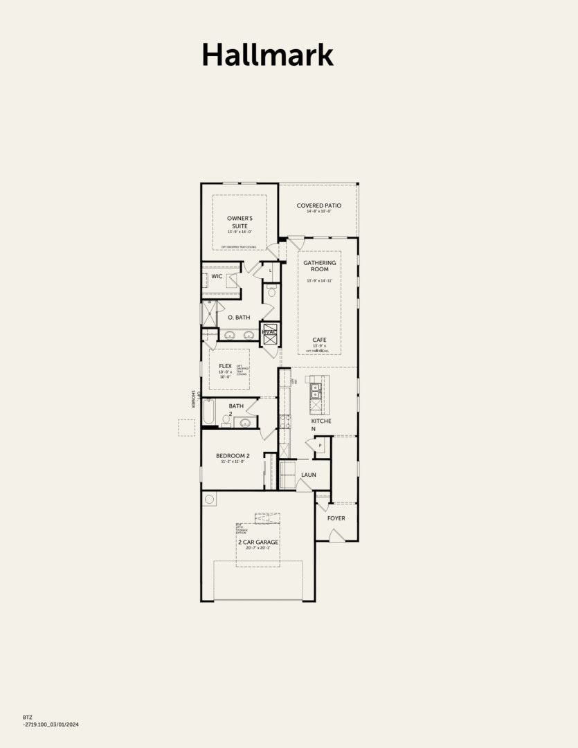 First Floor 2 br / 2 ba
