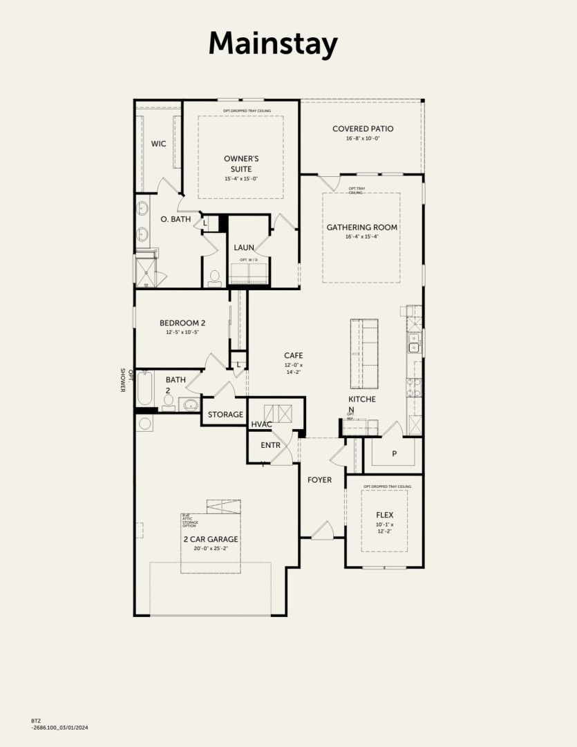 First Floor 2 br / 2 ba