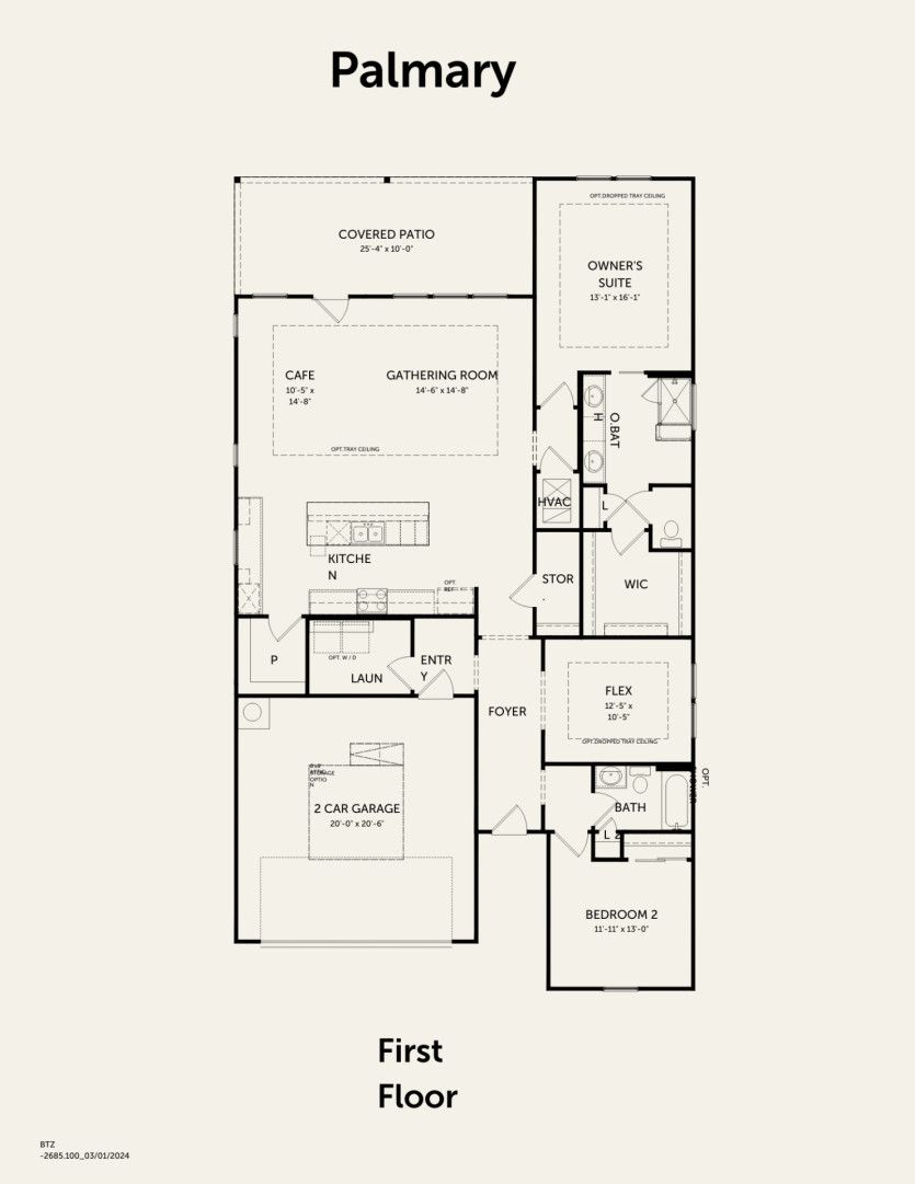 First Floor 2 br / 2 ba