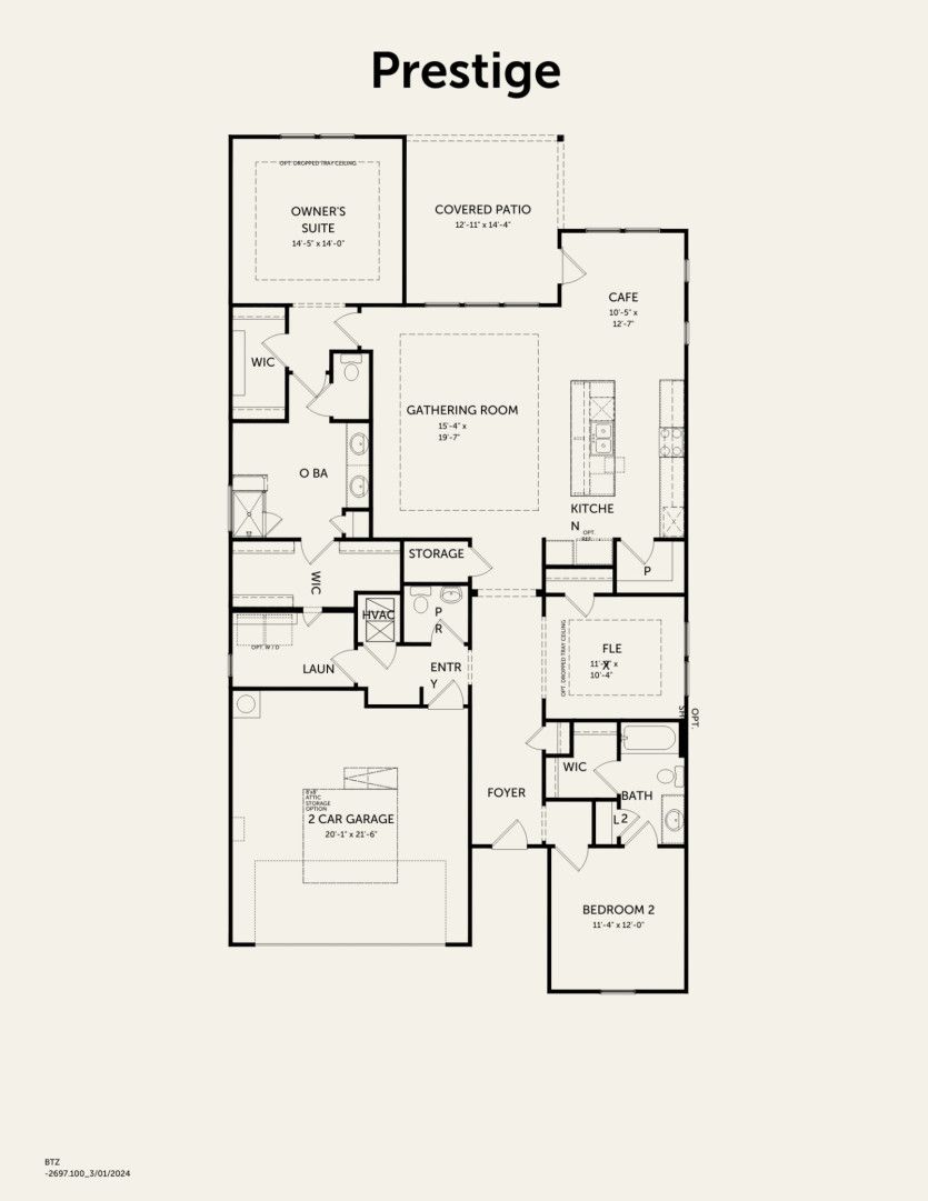 First Floor 2 br / 2.5 ba