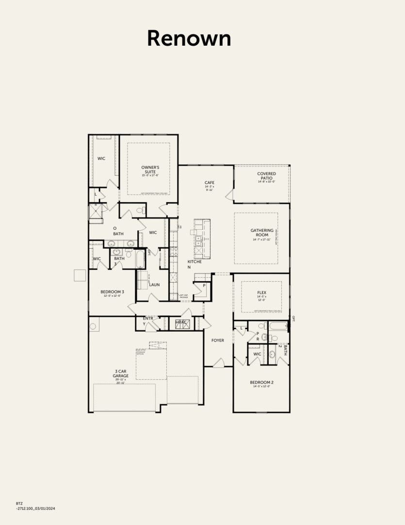 First Floor 3 br / 3.5 ba