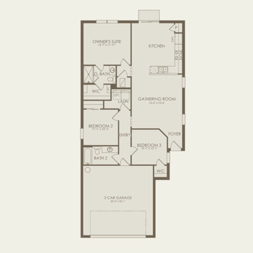First Floor 3 br / 2 ba