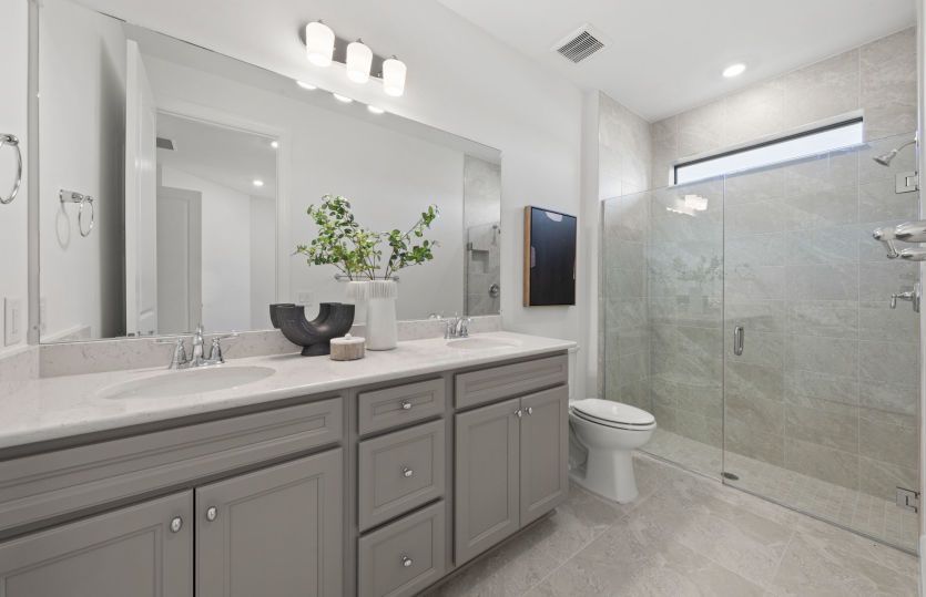 Model Representation | Owner's bathroom with designer finishes