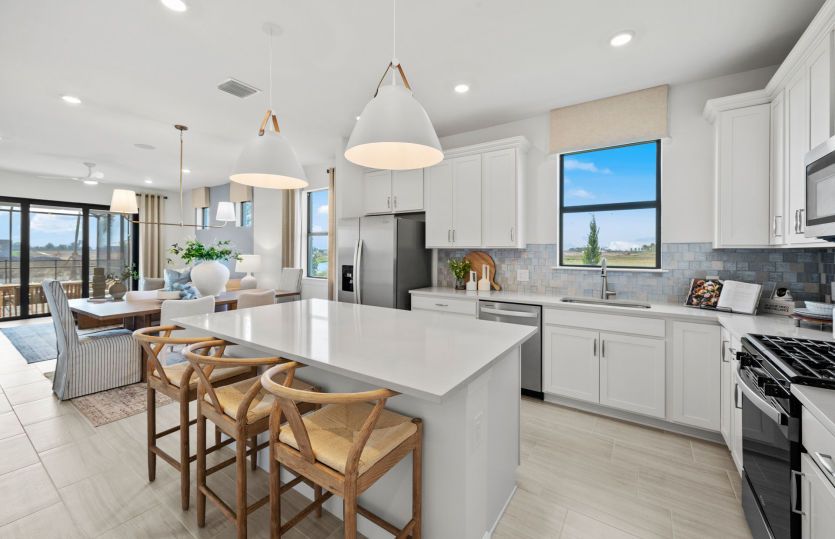 Kitchen with designer finishes, personalize your dream new home