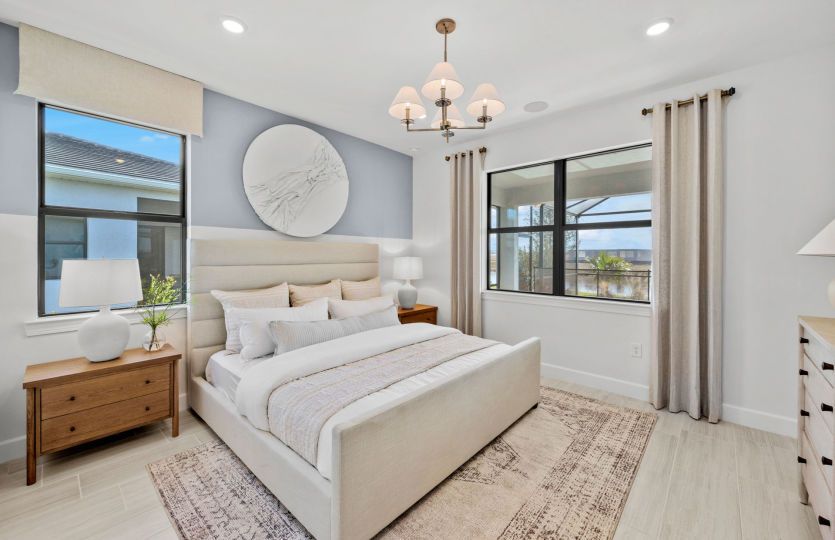 Owner's suite with abundant natural light