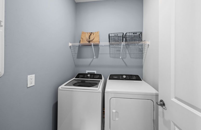 Laundry room in your single-family home in Lakewood Ranch, Florida