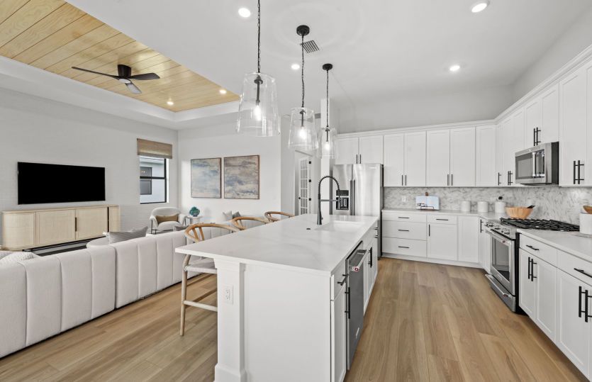 Chef's kitchen in our 55+ active adult community