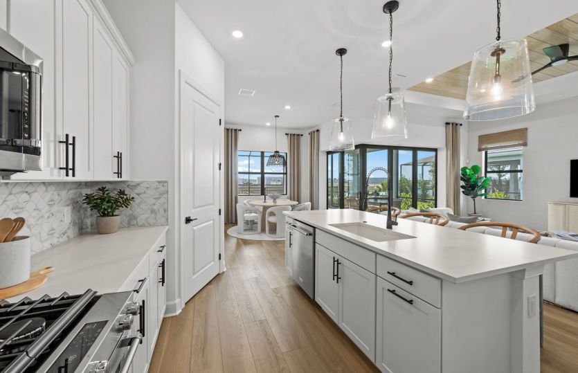 Spacious kitchens perfect for active adult living