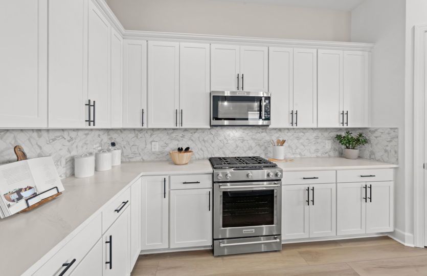 Modern kitchens in our 55+ active adult community