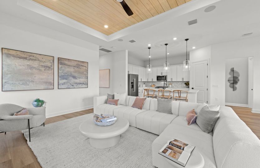 Spacious gathering room in a vibrant 55+ community