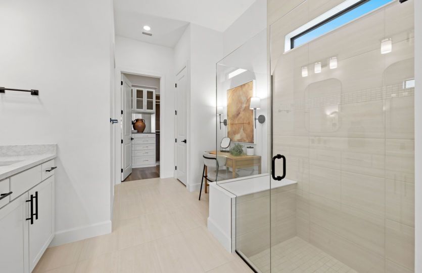 Thoughtfully designed bathrooms for active adult living
