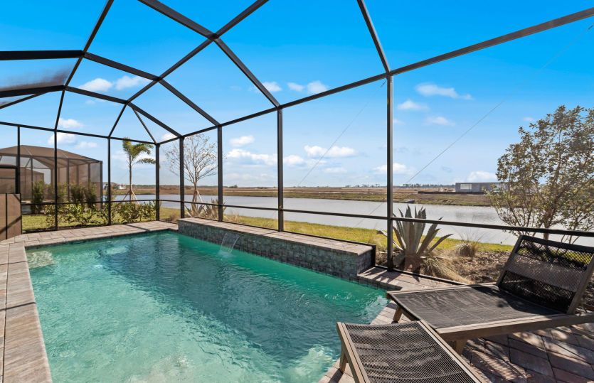 Resort-style pool living in our active adult community