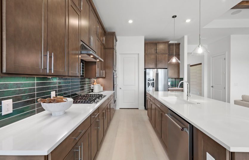 Chef's kitchen in our 55+ active adult community