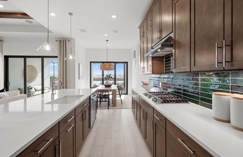 Modern kitchens in our 55+ active adult community