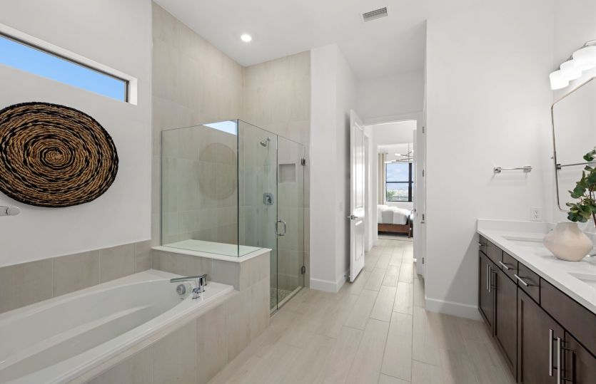 Spa-inspired retreats in Lakewood Ranch new homes