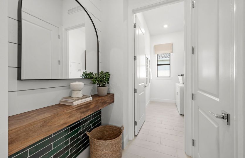 Elegant entryways in our 55+ active adult community
