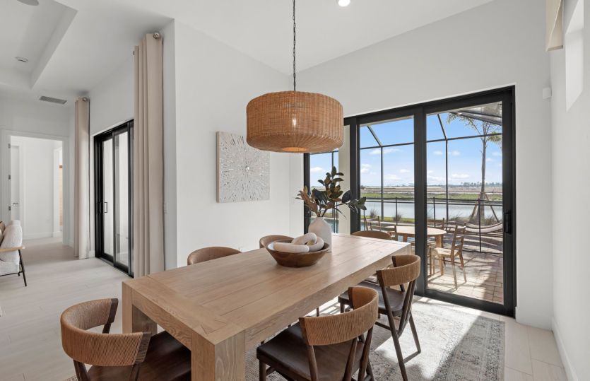 Modern dining spaces in active adult communities