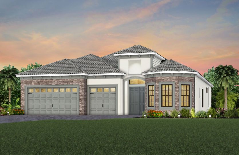 Exterior FM3 with stone