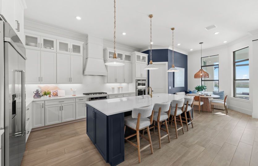 Kitchen with designer finishes, personalize your dream new home