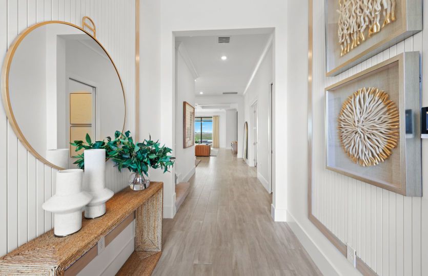 Welcoming foyer